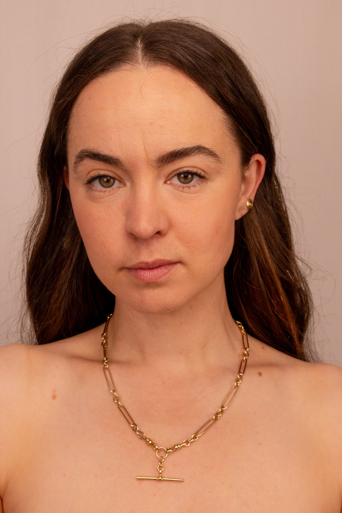 9ct Yellow Gold Paperclip Necklace