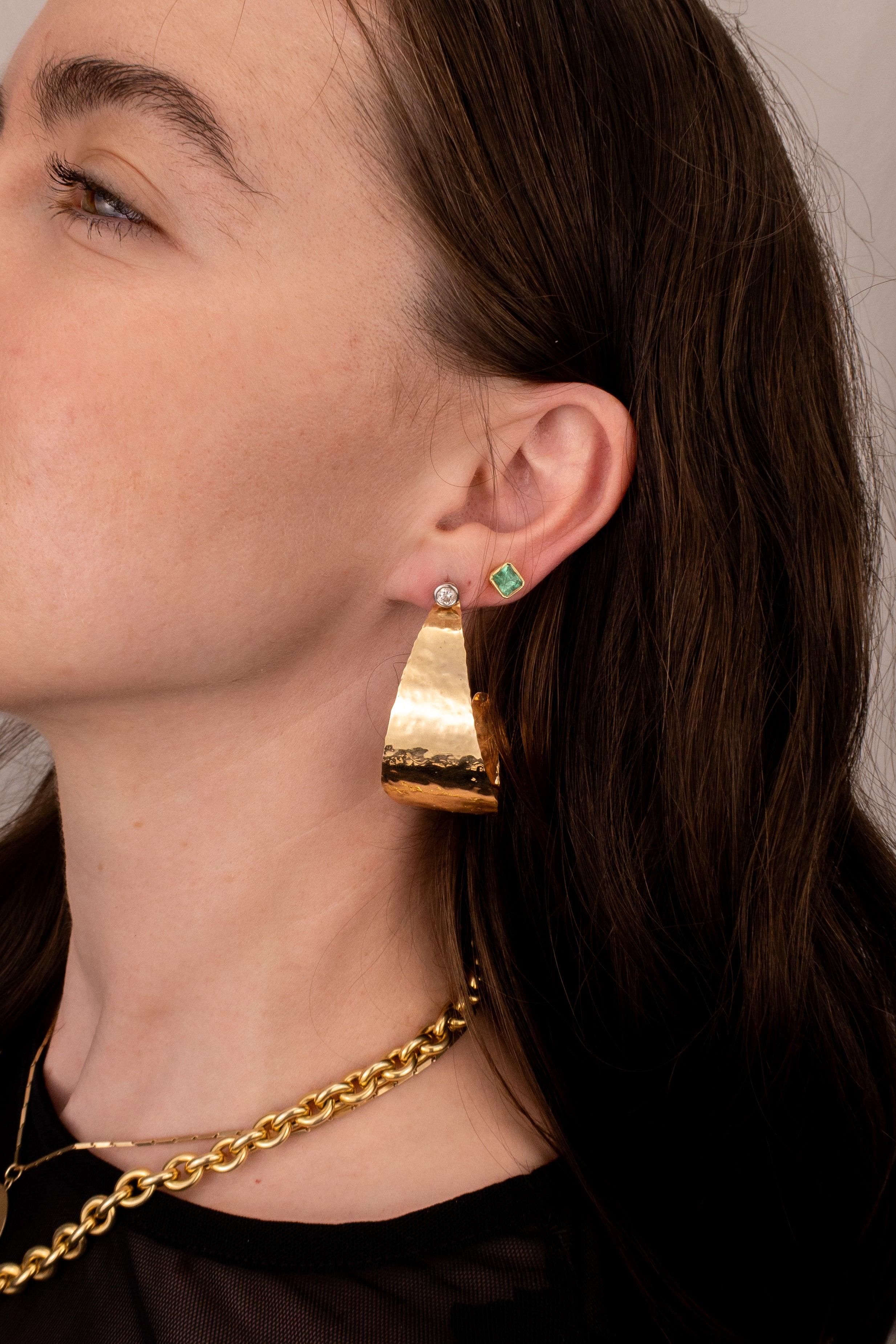 14ct Yellow Gold Stud Enhancers