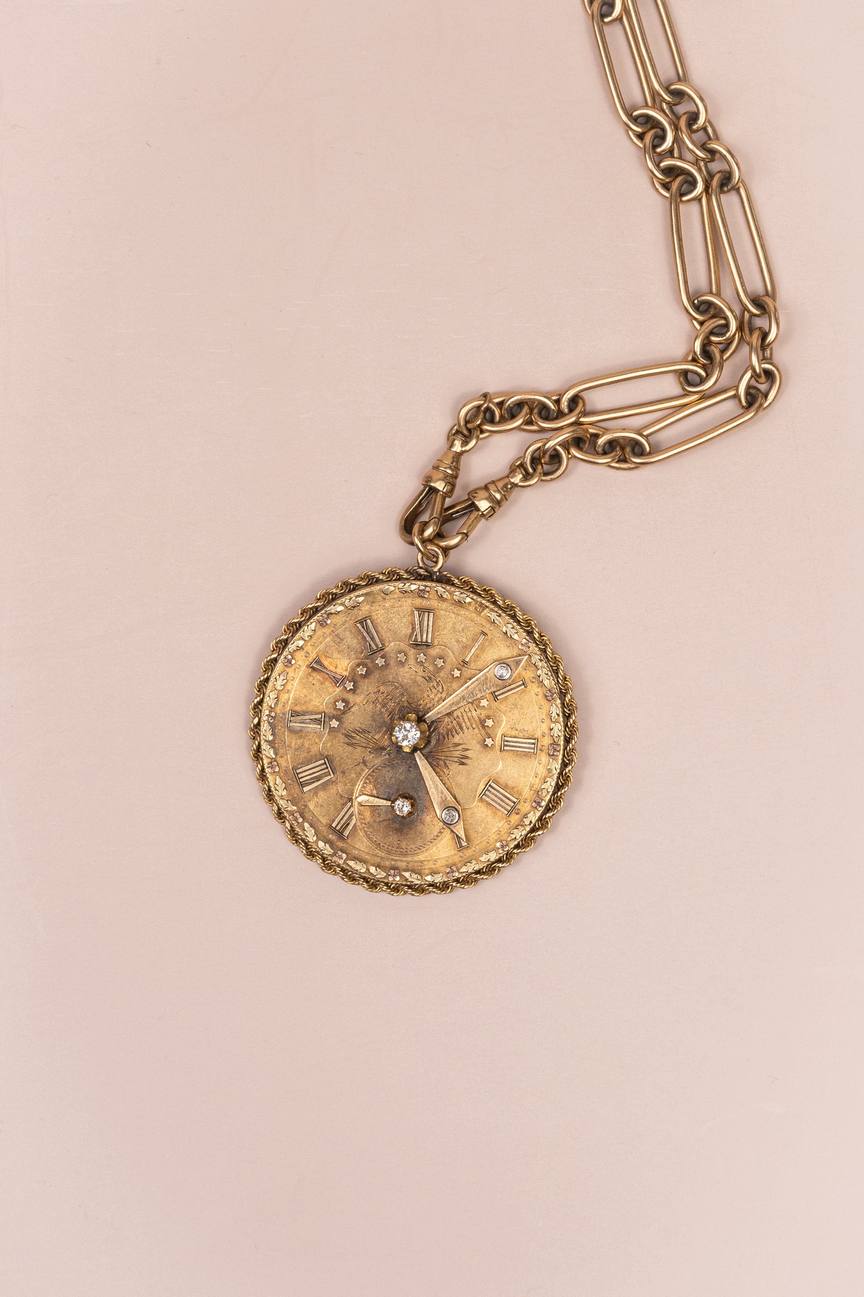 14ct Yellow Gold Medallion Pendant