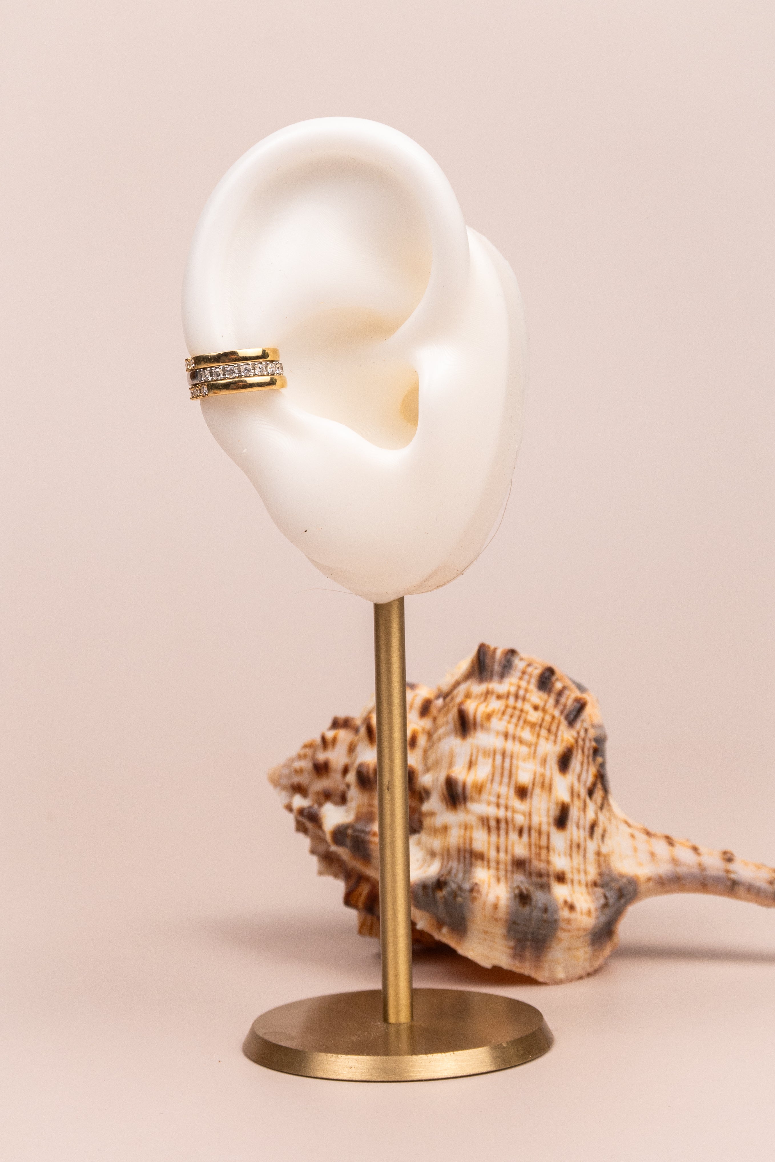 18ct White Gold Gold Diamond Ear Cuffs