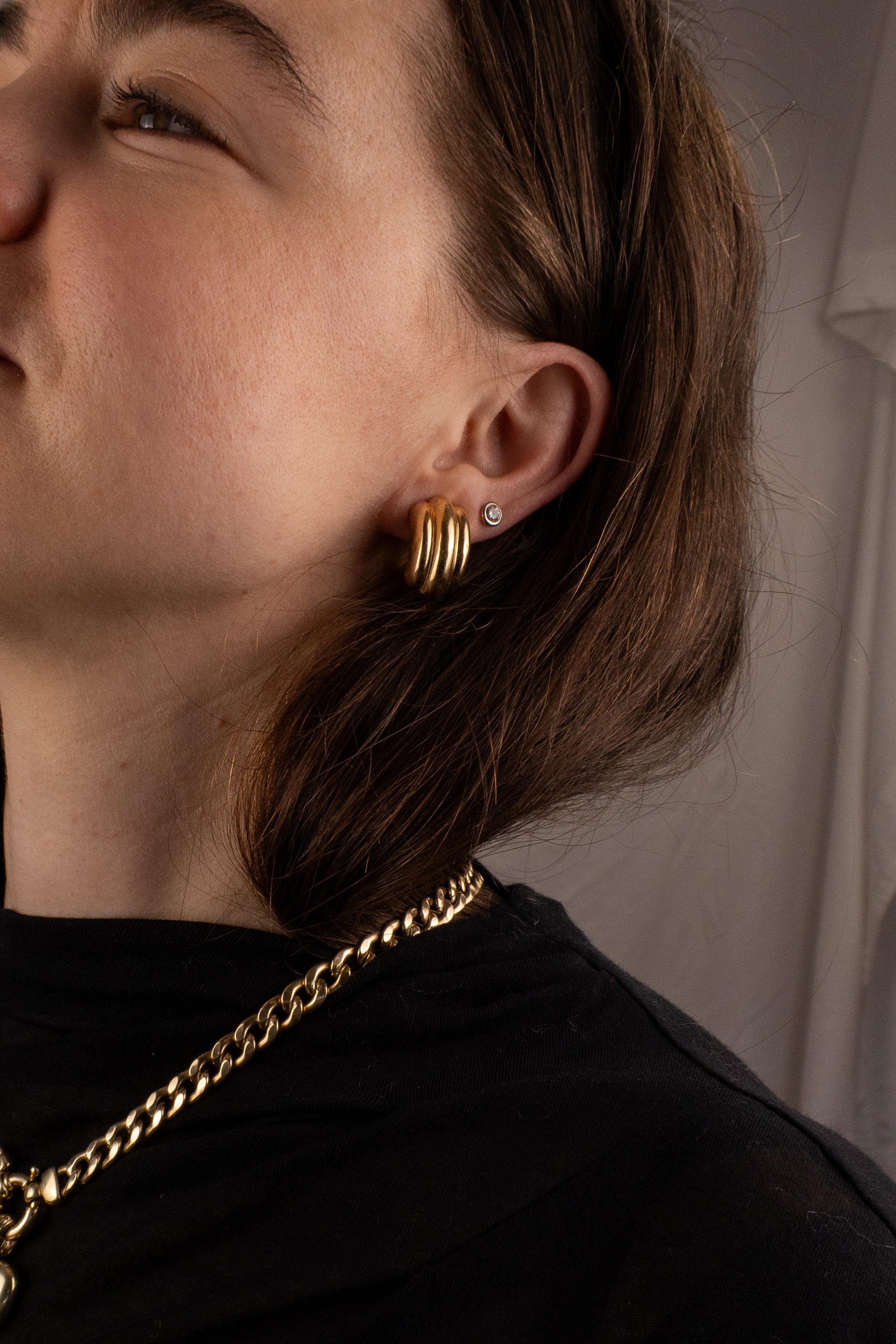 14ct Yellow Gold Perfect Earrings