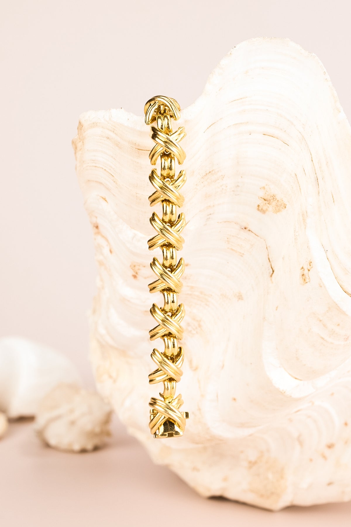 18ct Yellow Gold Iconic X Bracelet