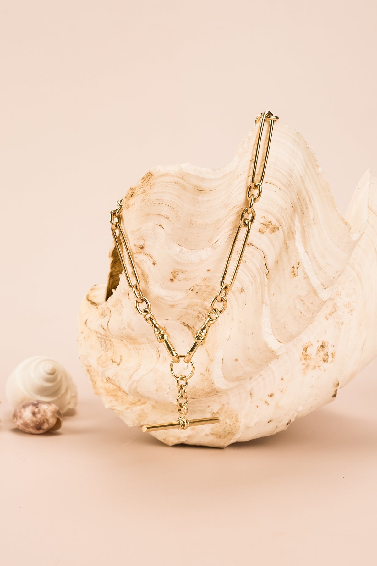 9ct Yellow Gold Paperclip Necklace