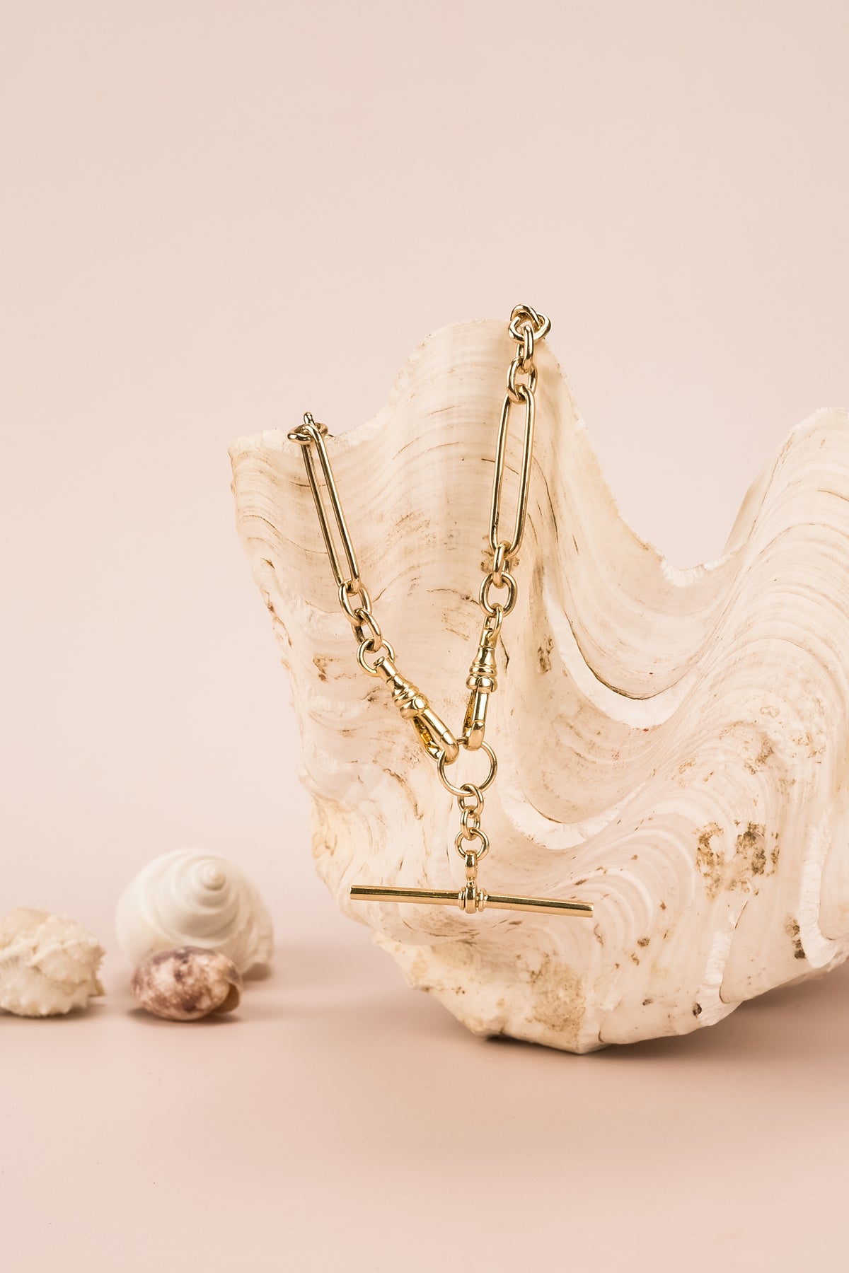 9ct Yellow Gold Paperclip Necklace