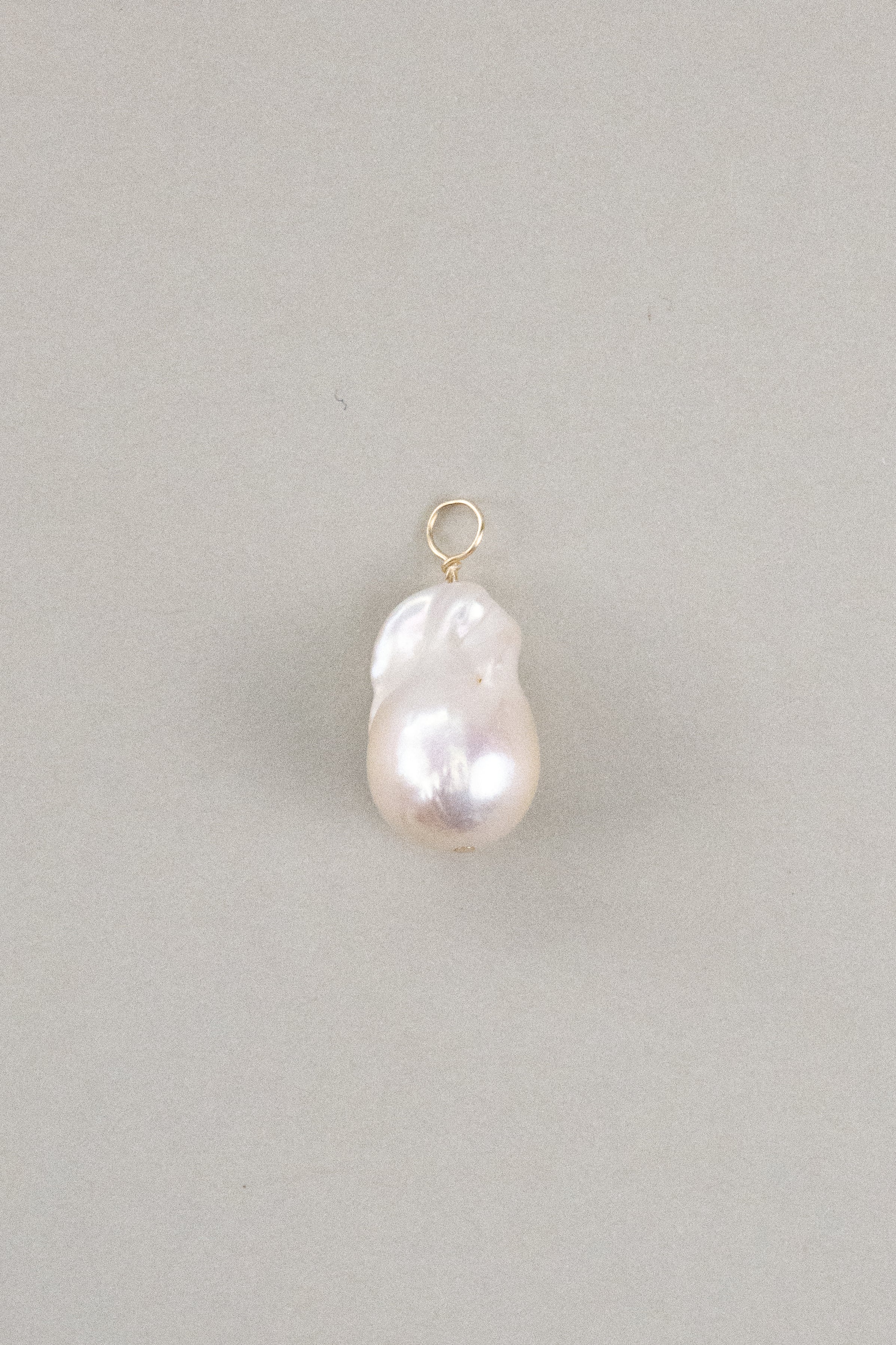 The Olive Baroque Pearl Pendant