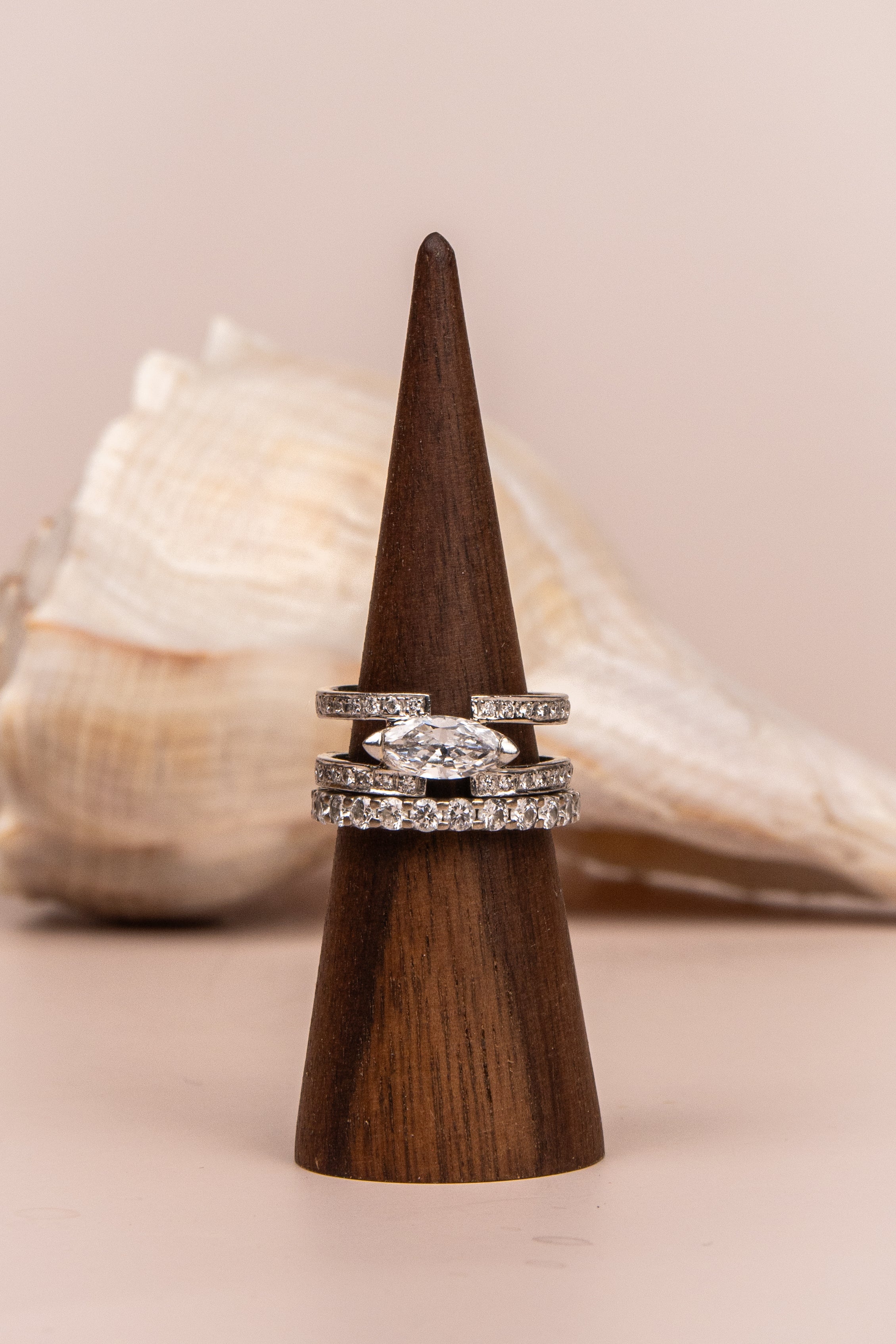 18ct White Gold Diamond Full Eternity Ring