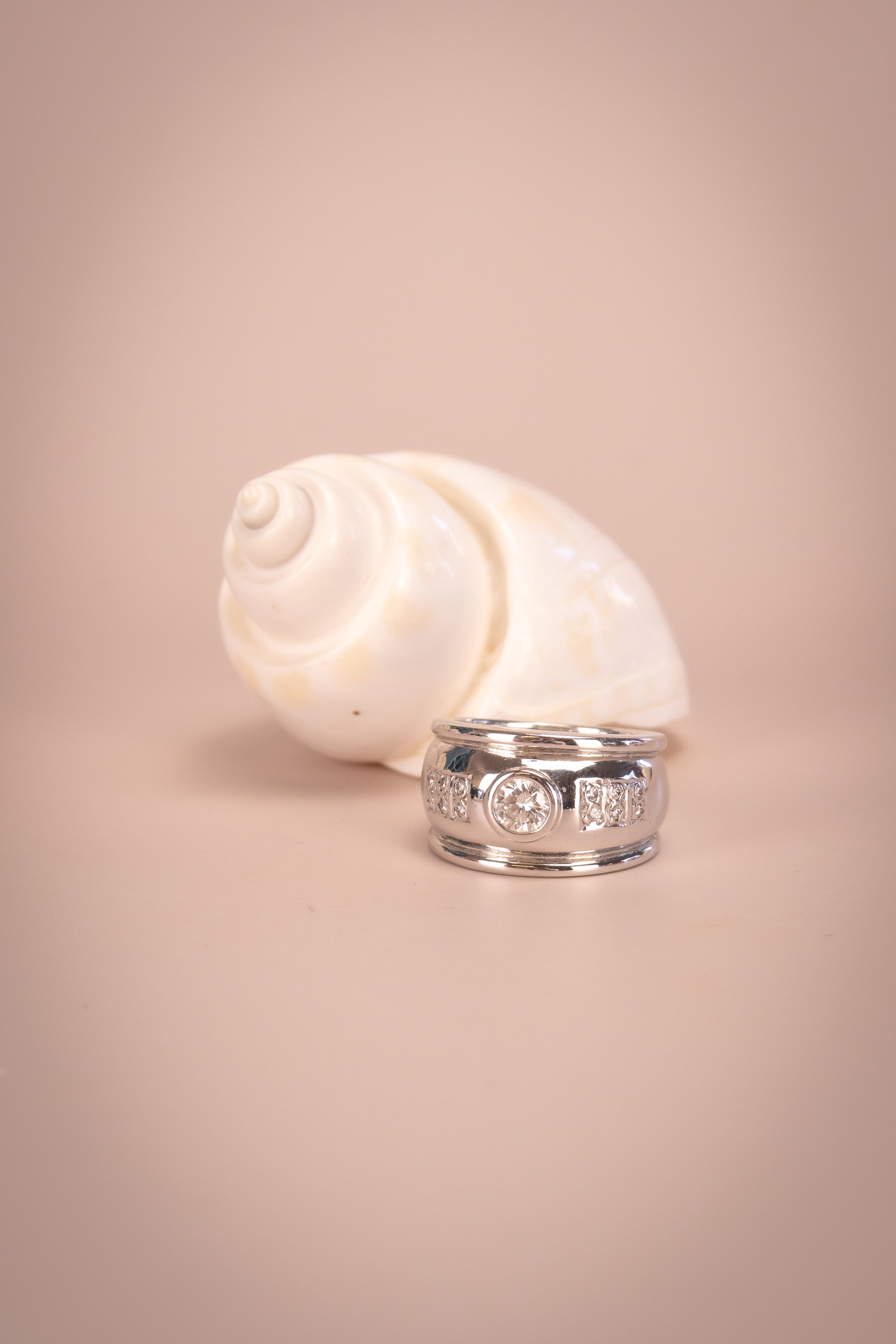 18ct White Gold Diamond Ring